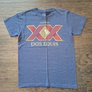 Men's Blue Dos Equis T-Shirt - Size Small